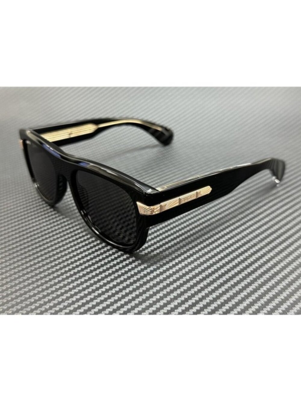 New Gucci Men Black Sunglasses 54-19-145